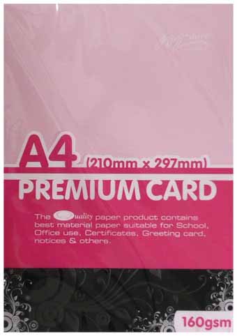 M"DORI A4 PREMIUM CARD 160G 20S - SIMILI MIX